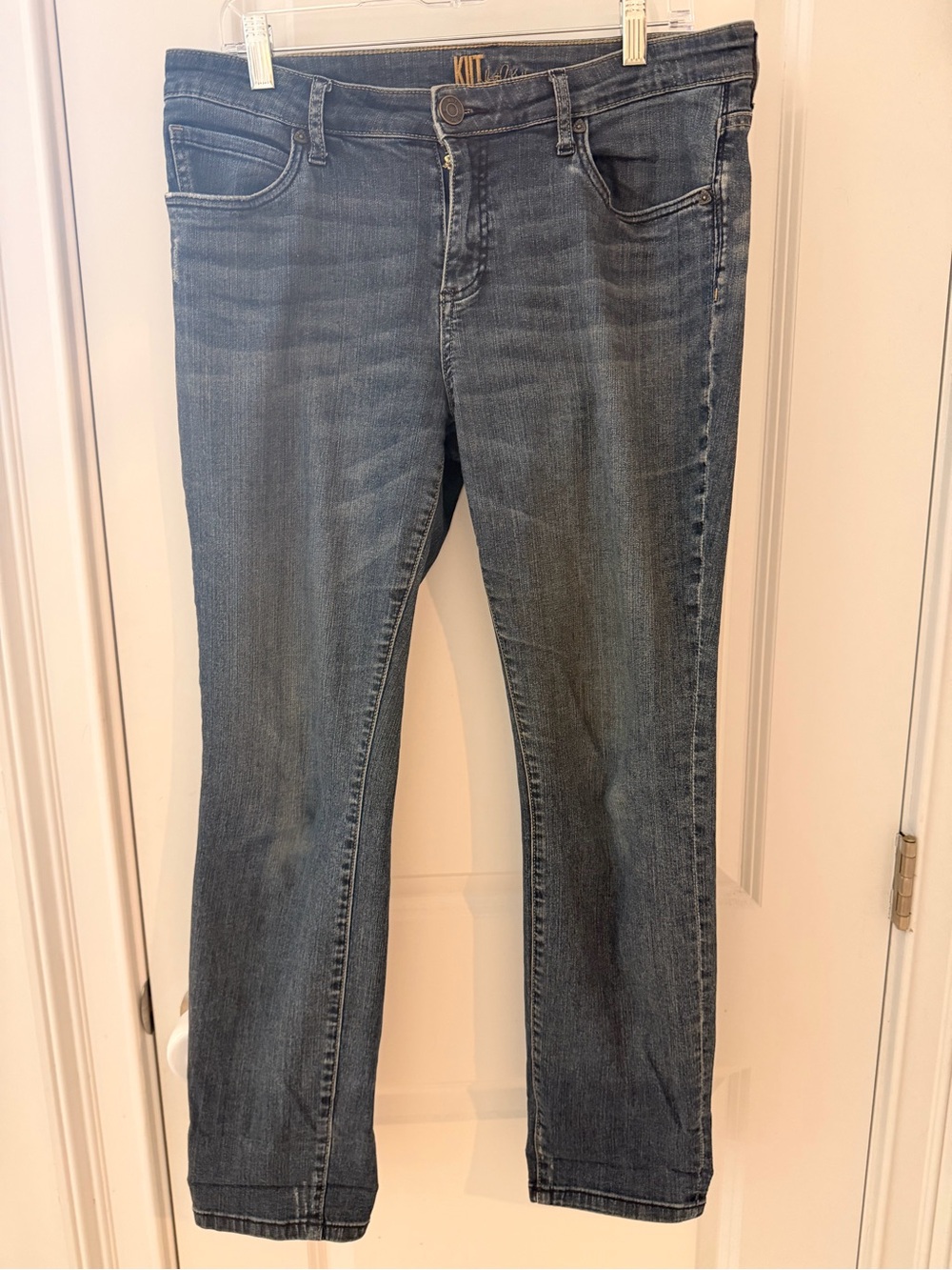 KUT from the Kloth Women's Mid Wash Blue Jeans-10